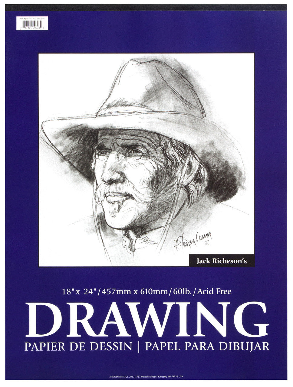 Drawing Pads 60#, Top Tape Bound