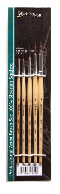 Squirrel Watercolor Brush Set/5