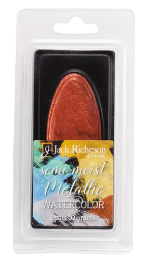 Semi-Moist Metallic Watercolors
