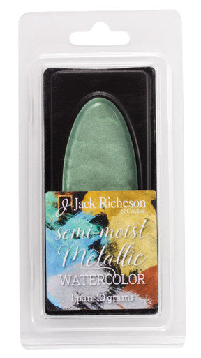 Semi-Moist Metallic Watercolors
