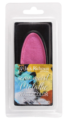 Semi-Moist Metallic Watercolors