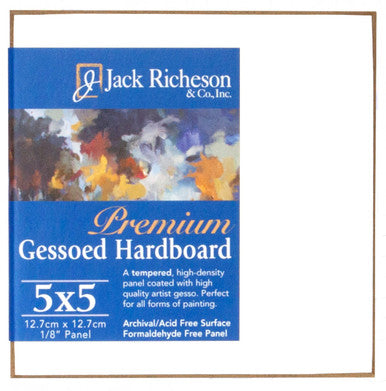 Gessoed 1/8" Tempered Hardboard Panels