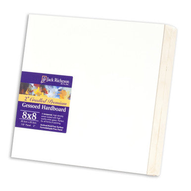 Cradled Gessoed Tempered Hardboard