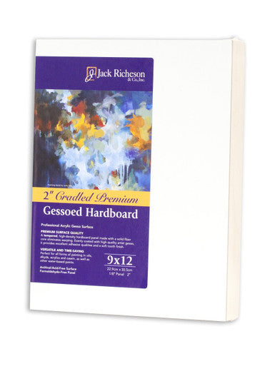 Cradled Gessoed Tempered Hardboard