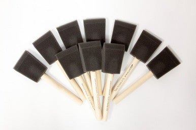 Foam Brushes - 10pk