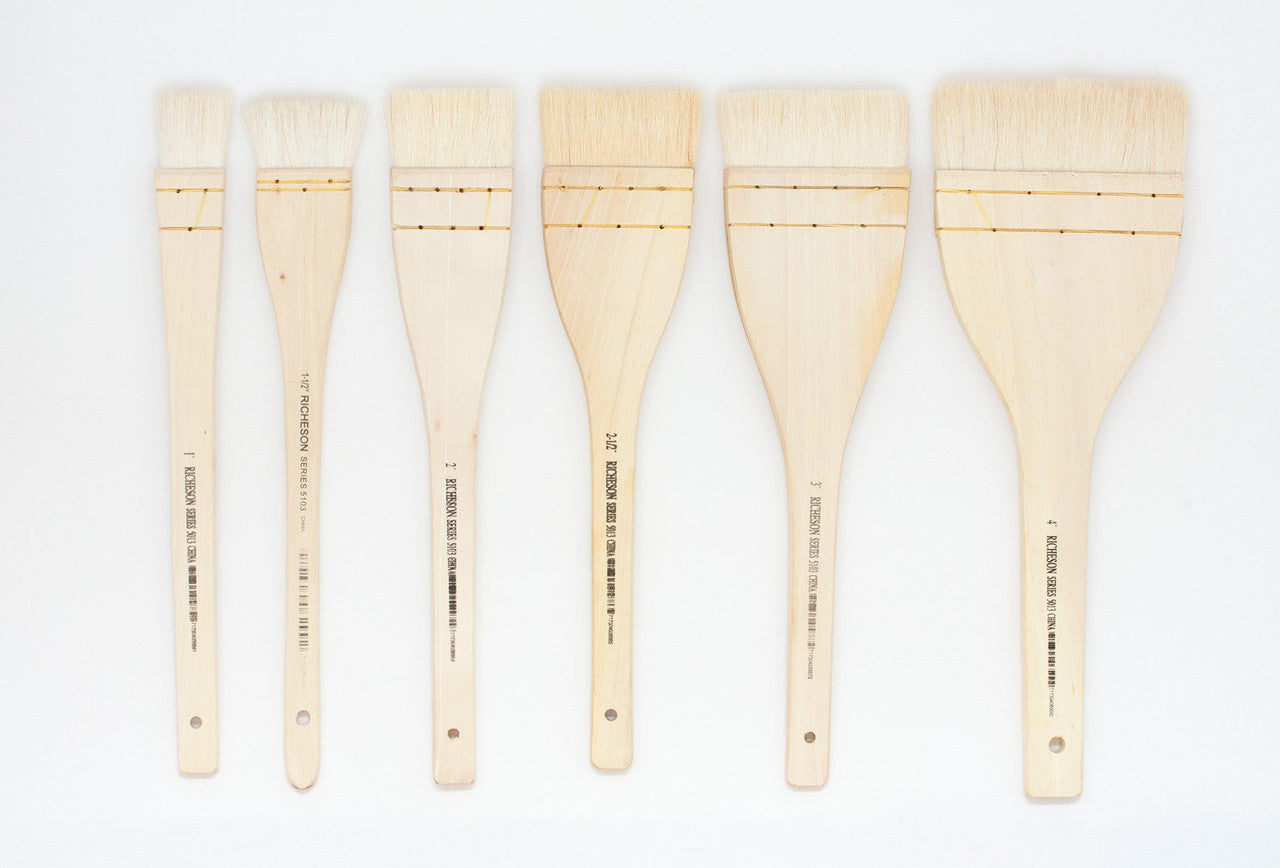 Hake Brush, Long Handle - Series 5103