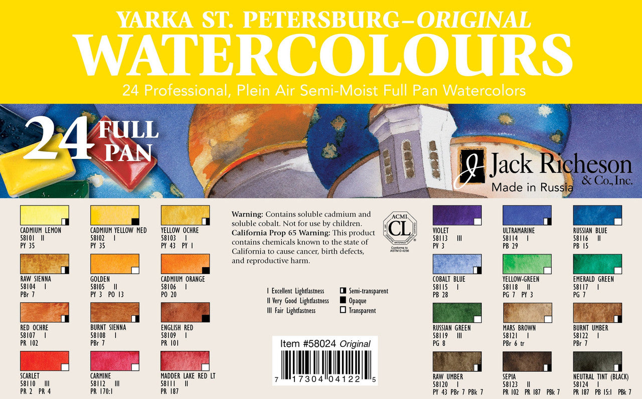 St. Petersburg Watercolor Sets