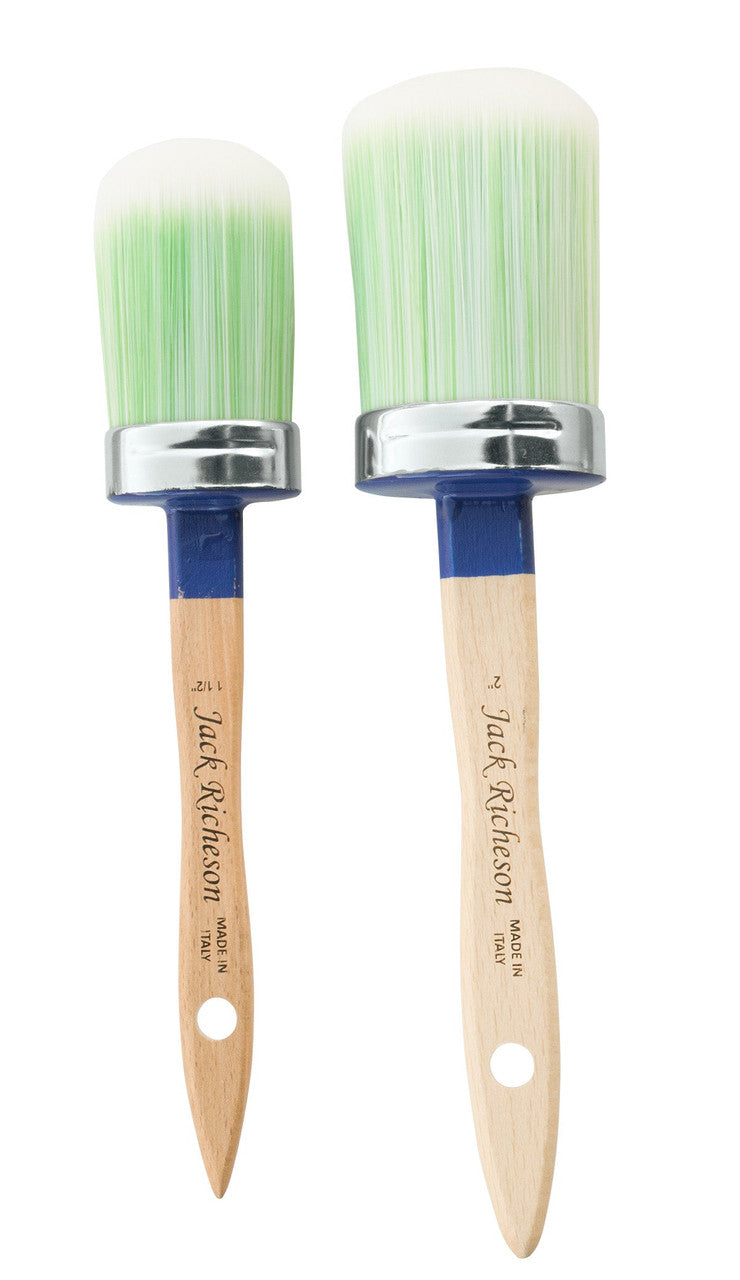 Synthetic Oval Fresco Brushes