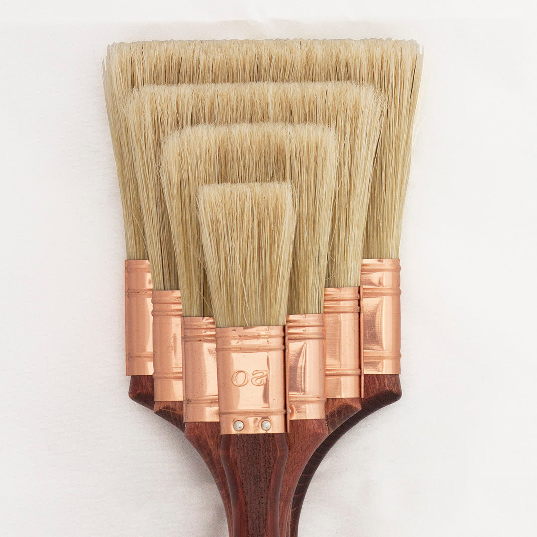 Flat Fresco Varnish Brushes - 9537 Series