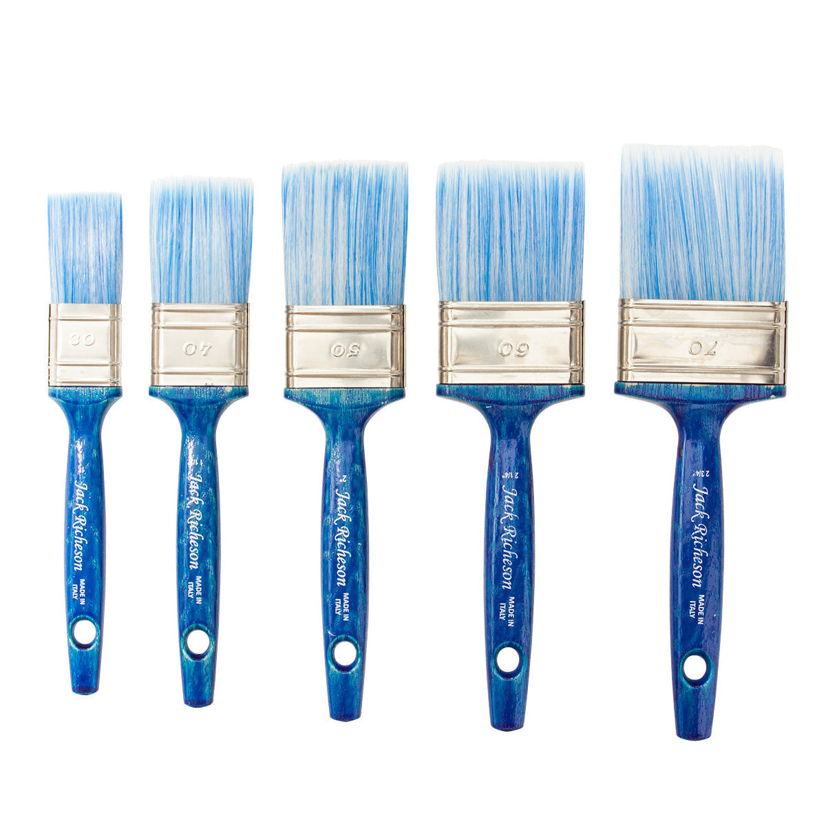 Blue Synthetic Brushes