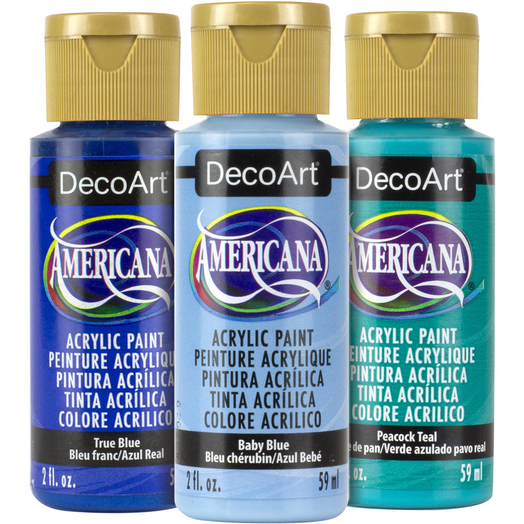 Americana Acrylics Blues - DecoArt