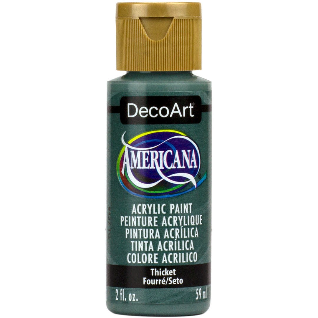 Americana Acrylics Greens - DecoArt
