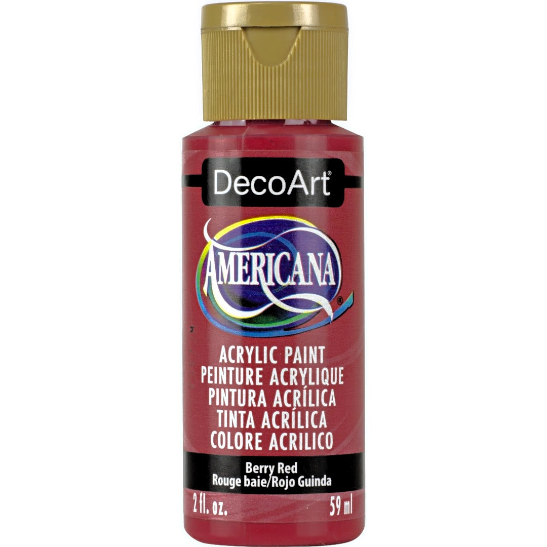 Americana Acrylics Reds - DecoArt
